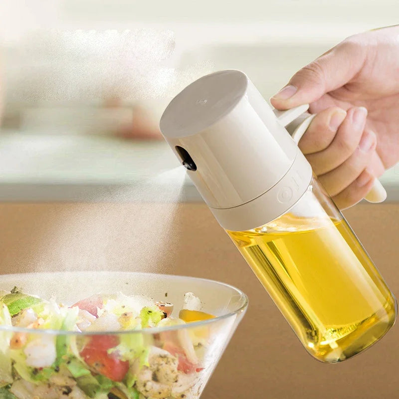 SprayPro – Dystrybutor Oleju w Sprayu 250 ml z Wysokiej Jakości Szkła Borokrzemowego