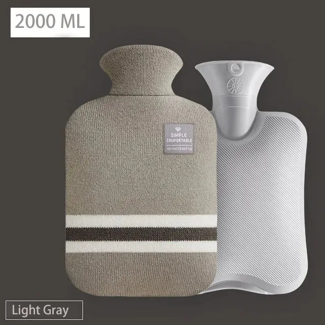 ThermoComfort – Termofor z pokrowcem, idealny na zimne wieczory