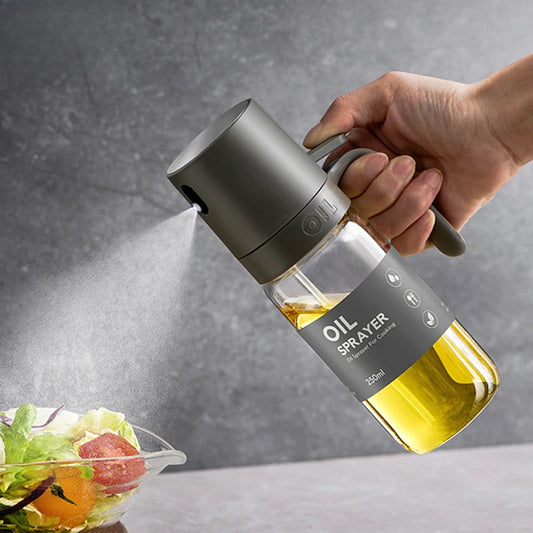 SprayPro – Dystrybutor Oleju w Sprayu 250 ml z Wysokiej Jakości Szkła Borokrzemowego