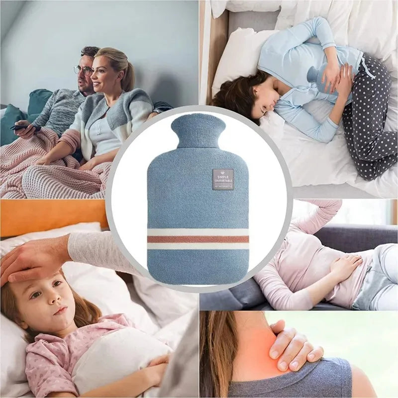 ThermoComfort – Termofor z pokrowcem, idealny na zimne wieczory