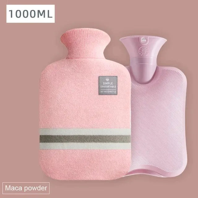 ThermoComfort – Termofor z pokrowcem, idealny na zimne wieczory