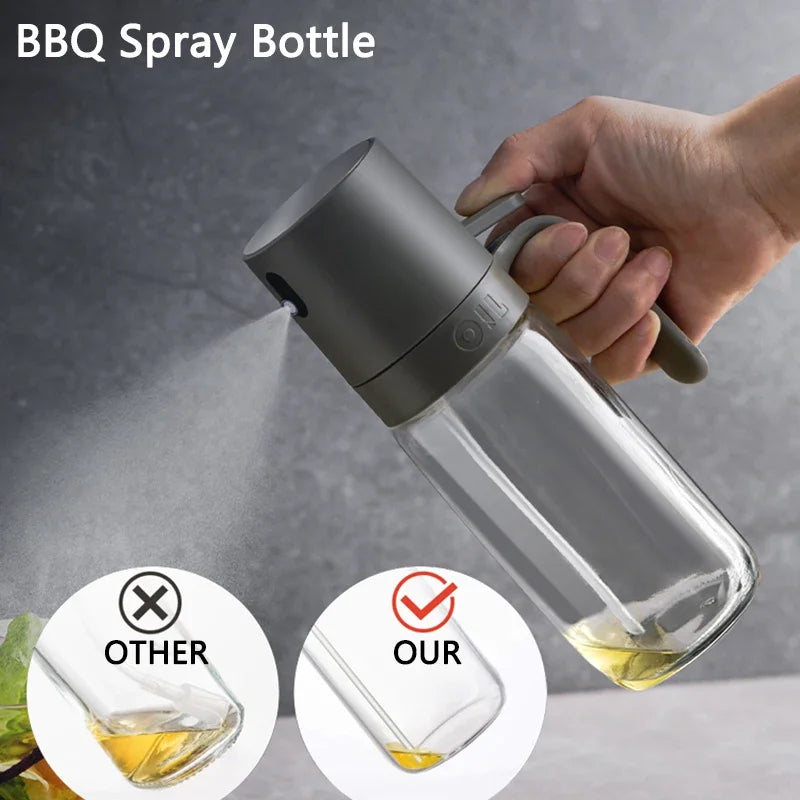 SprayPro – Dystrybutor Oleju w Sprayu 250 ml z Wysokiej Jakości Szkła Borokrzemowego